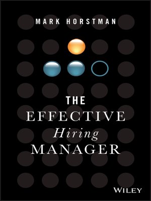 cover image of The Effective Hiring Manager